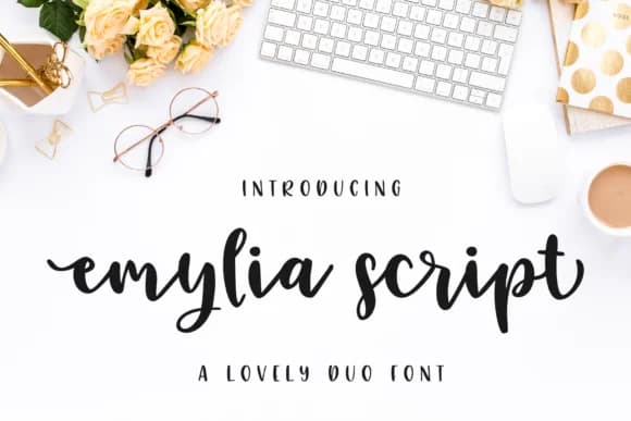 Emylia Script Font by Emylia Design — Script Handwritten Font