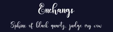 Enchangs by Inermedia Studio — Script Handwritten Font — thumbnail 2