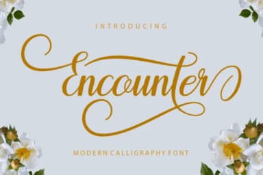 Encounter Font by Encolab — Script Handwritten Font — thumbnail 1