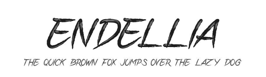 Endellia by Sealoung — Script Handwritten Font — preview 1