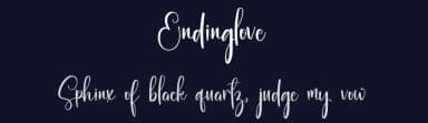 Endinglove by Inermedia Studio — Script Handwritten Font — thumbnail 2