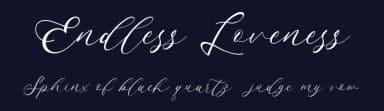 Endless Loveness by Creatype Studio — Script Handwritten Font — thumbnail 2