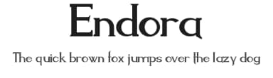 Endora by Matias Romero — Serif Font — thumbnail 1