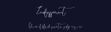 Endossement by Mariyana — Script Handwritten Font — thumbnail 2