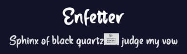 Enfetter by productype.com — Script Handwritten Font — thumbnail 2