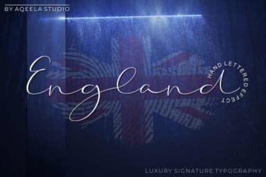 England Font by Aqeela Studio — Script Handwritten Font — thumbnail 7