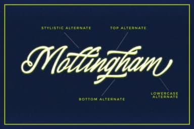 England Script Font by leparte studio — Script Handwritten Font — thumbnail 4