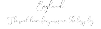 England by Mr Letters — Script Handwritten Font — thumbnail 1