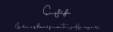 English by Mariyana — Script Handwritten Font — thumbnail 2