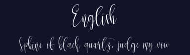 English by Scratchones — Script Handwritten Font — thumbnail 2
