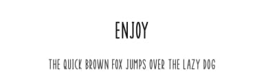 Enjoy by Fillo Graphic — Script Handwritten Font — thumbnail 1