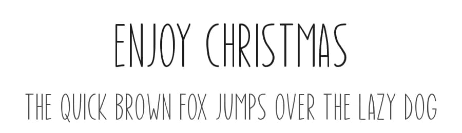 Enjoy Christmas by Md Shohail Bhuian — Script Handwritten Font