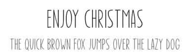 Enjoy Christmas by Md Shohail Bhuian — Script Handwritten Font — thumbnail 1