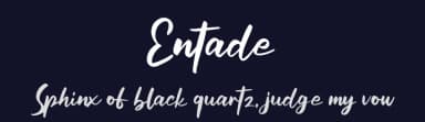 Entade by Riki — Script Handwritten Font — thumbnail 2