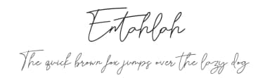 Entahlah by RantautypeStudio — Script Handwritten Font — thumbnail 1