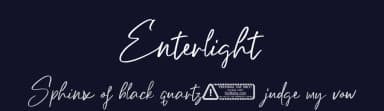 Enterlight by Kong Font — Script Handwritten Font — thumbnail 2