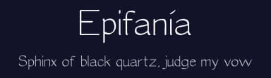 Epifanía by Type Sailor — Sans Serif Font — thumbnail 2