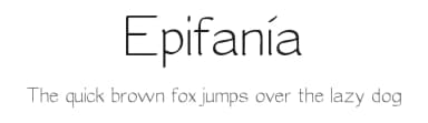 Epifanía by Type Sailor — Sans Serif Font — thumbnail 1