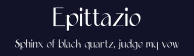 Epittazio by Juca Basso — Sans Serif Font — thumbnail 2