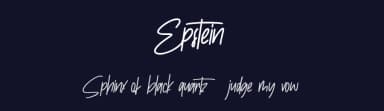 Epstein by Maulana Creative — Script Handwritten Font — thumbnail 2