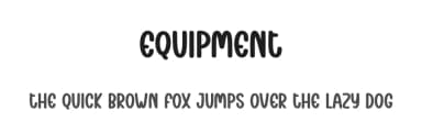Equipment by Andi Moz — Script Handwritten Font — thumbnail 1