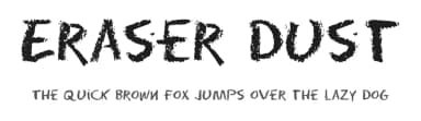 Eraser Dust by David Rakowski — Script Handwritten Font — thumbnail 1