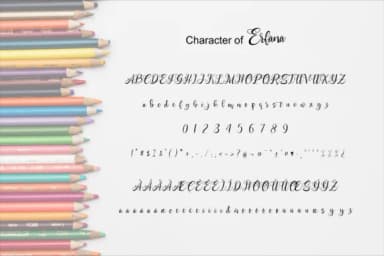 Erfana Font by Unflea Studio — Script Handwritten Font — thumbnail 6