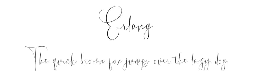 Erlang by Pollem Studio — Script Handwritten Font — preview 1