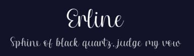 Erline by fontpremium — Script Handwritten Font — thumbnail 2
