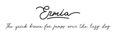 Ermia by GFR Creative — Script Handwritten Font — thumbnail 1