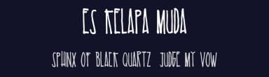 Es Kelapa Muda by Steven Helen — Script Handwritten Font — thumbnail 2