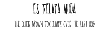 Es Kelapa Muda by Steven Helen — Script Handwritten Font — thumbnail 1