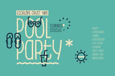 Escalope Font by antipixel — Script Handwritten Font — thumbnail 9