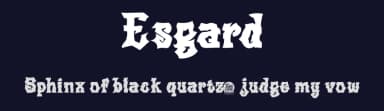 Esgard by twinletter — Script Handwritten Font — thumbnail 2
