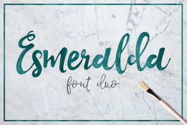 Esmeralda Font by Latin Vibes by Latin Vibes — Script Handwritten Font — thumbnail 1