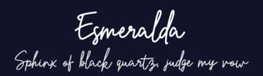 Esmeralda by Almaz Studio — Script Handwritten Font — thumbnail 2