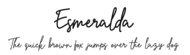 Esmeralda by Almaz Studio — Script Handwritten Font — thumbnail 1