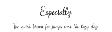 Especially by Supersemar Letter — Script Handwritten Font — thumbnail 1