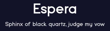 Espera by Barbara Trein — Sans Serif Font — thumbnail 2