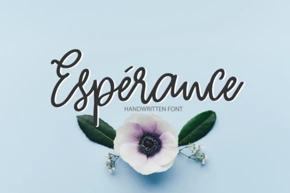 Esperance Font by Studio_Art — Script Handwritten Font