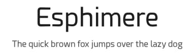 Esphimere by Dichi — Sans Serif Font — thumbnail 1