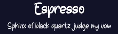 Espresso by Graphix Line Studio — Script Handwritten Font — thumbnail 2