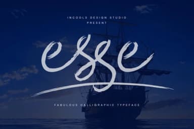Esse Font by Incools Design Studio — Script Handwritten Font — thumbnail 1