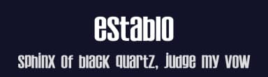 Establo by Nowak.tv — Sans Serif Font — thumbnail 2