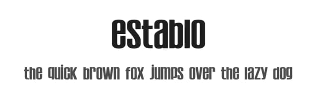 Establo by Nowak.tv — Sans Serif Font