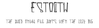 Estactu by Rabisco — Script Handwritten Font — thumbnail 1