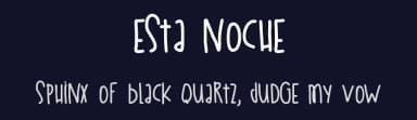 Esta Noche by Des Gomez — Script Handwritten Font — thumbnail 2