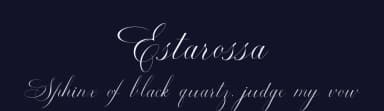 Estarossa by Letterhend Studio — Script Handwritten Font — thumbnail 2