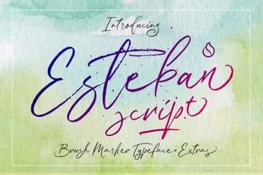 Esteban Font by JROH Creative — Script Handwritten Font — thumbnail 1