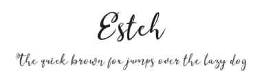 Esteh by Khurasan — Script Handwritten Font — thumbnail 1